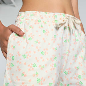 Women's T-Shirt & Shorts Set, Summer Green-Ivory Glow, extralarge-IND