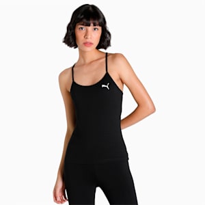 Women's Cami Tops Pack of 2, Puma Black-Chalk Pink, extralarge-IND