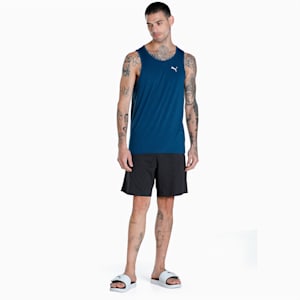 Premium Soft Touch Men's Tank, Dark Denim