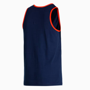 Men's Contrast Tank Tops Pack of 2, Cherry Tomato-Peacoat, extralarge-IND