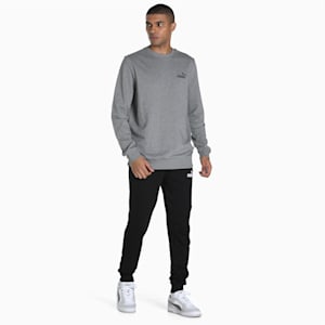 Logo Men's Regular Fit T-Shirt, Medium Gray Heather, extralarge-IND