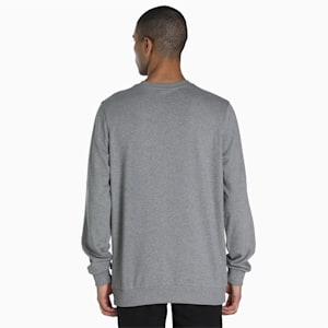 Logo Men's Regular Fit T-Shirt, Medium Gray Heather, extralarge-IND