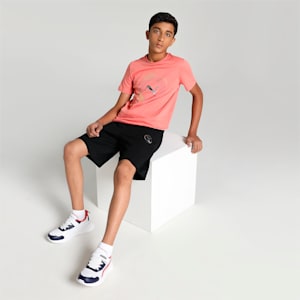 VK Knitted Youth Shorts, PUMA Black