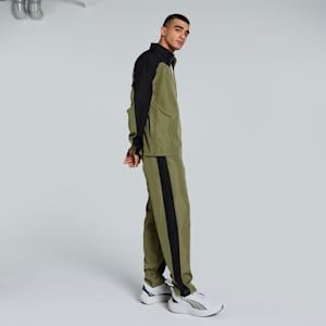 Train Favorite Men's Regular Fit Tracksuit, PUMA Olive, extralarge-IND