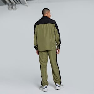 Train Favorite Men's Regular Fit Tracksuit, PUMA Olive, extralarge-IND