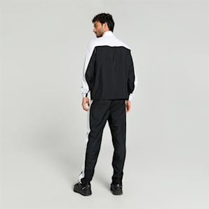 Train Favorite Men's Regular Fit Tracksuit, PUMA Black, extralarge-IND