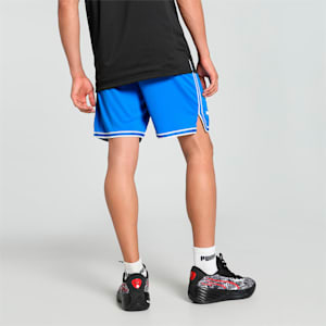 Hoops Team Men's Basketball Shorts, Electric Blue Lemonade, extralarge-IND