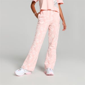 Super PUMA All Over Print Youth Pants, Rose Dust