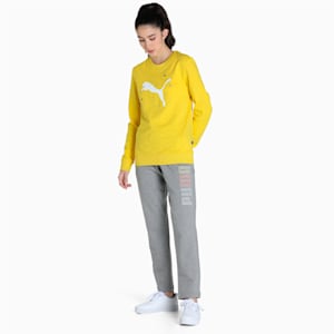 Women's Logo Sweatpants, Medium Gray Heather