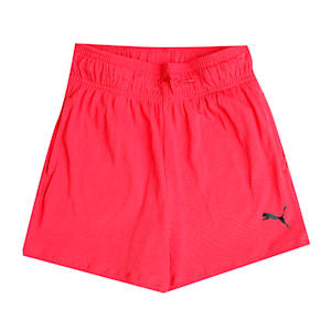 PUMA Girl's Shorts Pack of 2, Puma Black-Paradise Pink, extralarge-IND