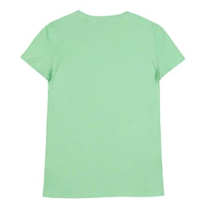 PUMA Girl's T-Shirt & Shorts Set, Summer Green-Ivory Glow, extralarge-IND