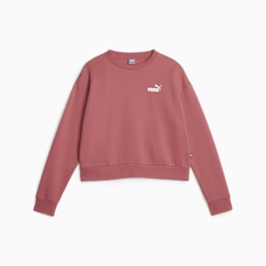 Women's Relaxed Fit Crew-Neck Sweatshirt, Astro Red, extralarge-IND