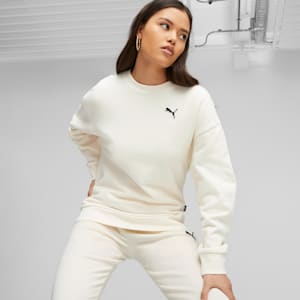 BETTER ESSENTIALS Women's Crew Neck Long Sleeve, no color, extralarge