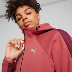 EVOSTRIPE Winterized Women's Hoodie, Astro Red, extralarge-IND