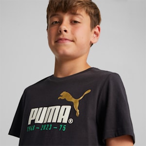 No.1 Logo Celebration Youth Tee, PUMA Black, extralarge-IND