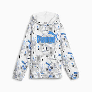 FUTUREVERSE Graphic Youth Hoodie, PUMA White, extralarge-IND