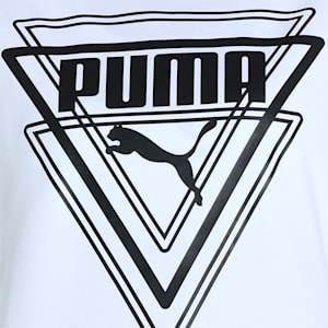 Graphic Women's Regular Fit Crew-Neck Sweatshirt, Puma White, extralarge-IND