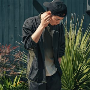 メンズ STYLE TECH ウーブンジャケット, PUMA Black
