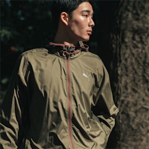 メンズ STYLE TECH ウーブンジャケット, PUMA Olive