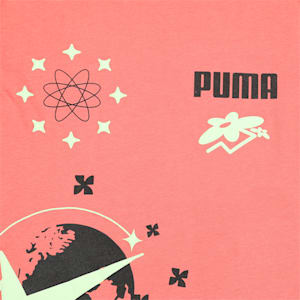 PUMAx1DER Youth Graphic T-Shirt, Hibiscus Flower
