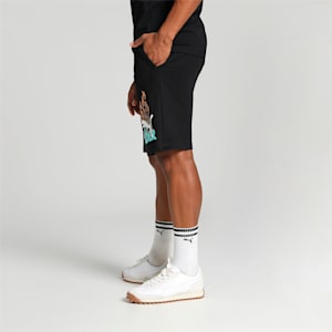 PUMAx1DER Graphic Men's Shorts, PUMA Black