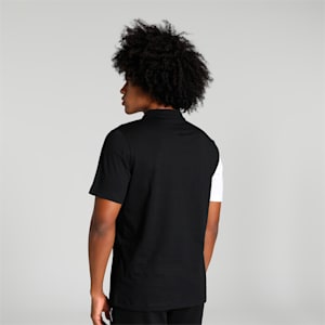 PUMAx1DER Colorblock Men's Polo T-shirt, PUMA Black