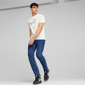 Summer Splash Men's Graphic Tee, PUMA White, extralarge