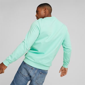 Summer Splash Crew Neck Men's Sweatshirt, Mint