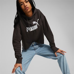 Puma cropped sweater new arrivals