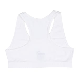 Youth Racerback Bra Top, Puma White