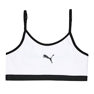Youth Beginners Bra Tops Pack of 2, Puma Black-Puma White