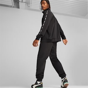 Men's Tape Tracksuit, PUMA Black, extralarge-IND