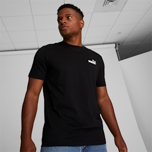 Camiseta Essentials con logo N.° 1 para hombre, PUMA Black, extragrande