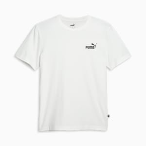 Camiseta Essentials con logo N.° 1 para hombre, PUMA White, extragrande