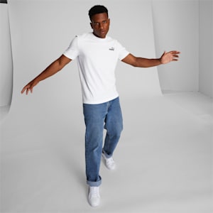 Camiseta Essentials con logo N.° 1 para hombre, PUMA White, extragrande