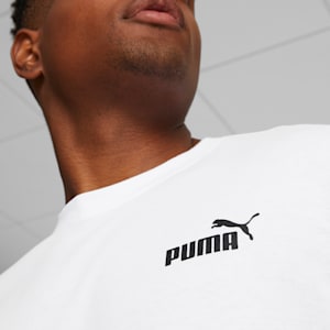Camiseta para hombre Essentials Logo No. 1, PUMA White, extralarge