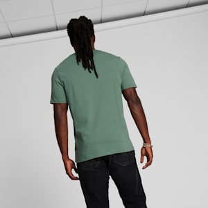 Camiseta Essentials con logo N.° 1 para hombre, Eucalyptus, extragrande