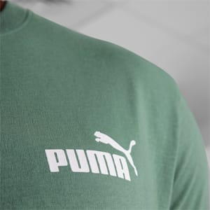 Camiseta Essentials con logo N.° 1 para hombre, Eucalyptus, extragrande