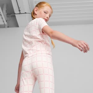 PUMA x SPONGEBOB SQUAREPANTS Big Kids' Tee, Frosty Pink, extralarge