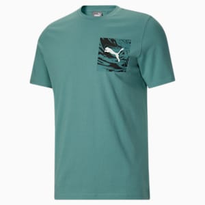 PUMA POWER Summer Men's Tee , Adriatic