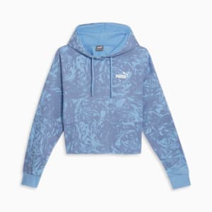 PUMA Power Summer AOP Women's Hoodie, Adriatic, extralarge