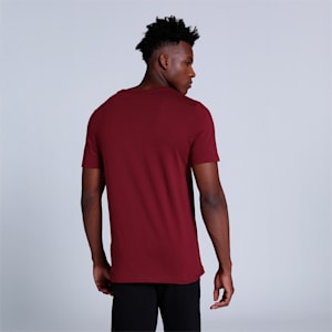one8 Gold Foil Men's Slim Fit T-Shirt, Rhubarb, extralarge-IND