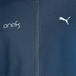 one8 Logo Print Men's Slim Fit Jacket, Dark Night, extralarge-IND