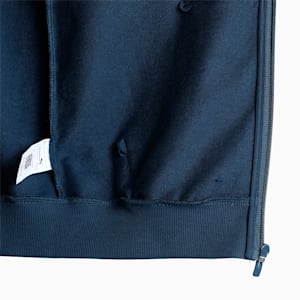 one8 Logo Print Men's Slim Fit Jacket, Dark Night, extralarge-IND
