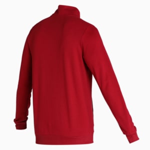 one8 Logo Print Men's Slim Fit Jacket, Rhubarb, extralarge-IND