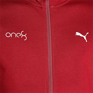 one8 Logo Print Men's Slim Fit Jacket, Rhubarb, extralarge-IND