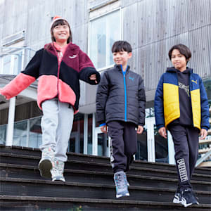 キッズ ボーイズ ACTIVE SPORTS 中綿 ジャケット 120-160cm, PUMA Navy, extralarge-JPN