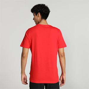 Small Logo Men's Tee, High Risk Red-High Risk Red-Cat, extralarge-IND