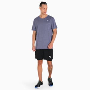 Performance Heather Men's Training T-Shirt, Peacoat Heather, extralarge-IND