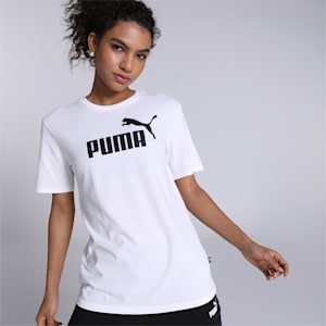 Logo Women's Relaxed Fit Boyfriend T-Shirt, Puma White, extralarge-IND